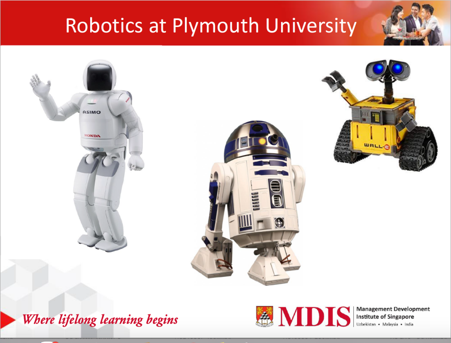 Du học Singapore - Học viện MDIS chế tạo Robotics
