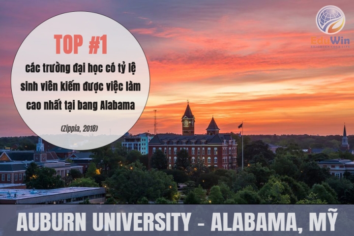 Du học Mỹ – Trường Đại học Auburn University (AU) là trường đại học hàng đầu về ngành kiến trúc