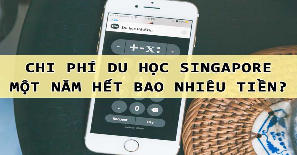 Chi phi du hoc Singapore mot nam het bao nhieu tien