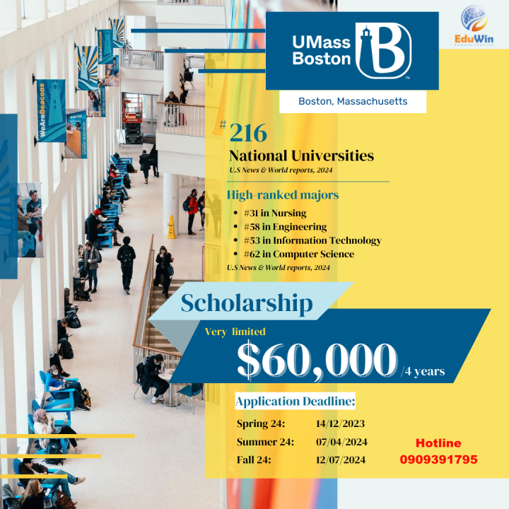 Học bổng tại Umass Boston