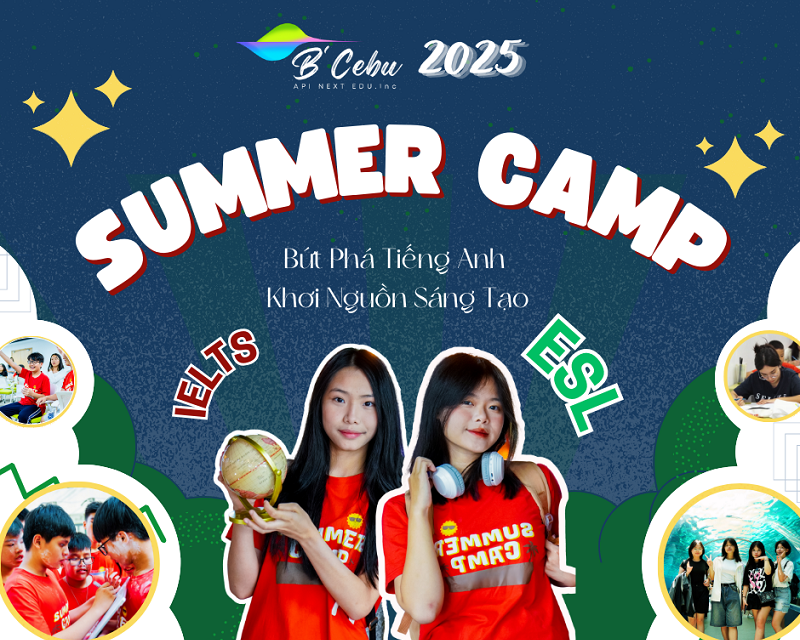 Đăng ký khóa IELTS tại chương trình Summer Camp BECI 2025 tặng ngay phí thi IELTS