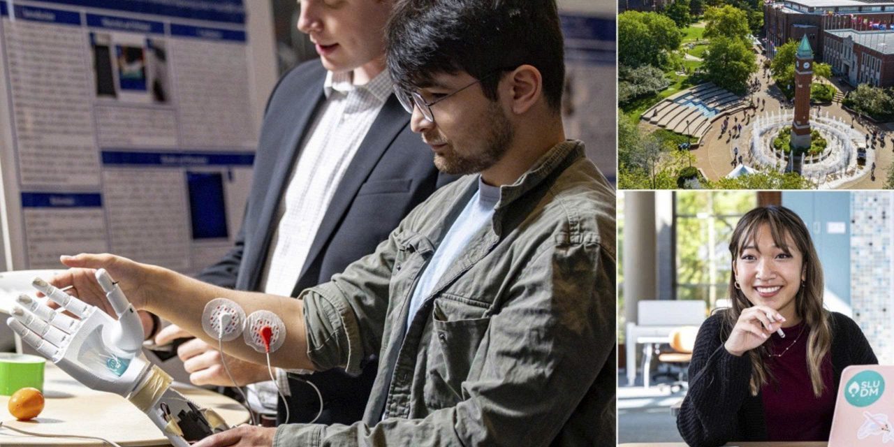 HỌC BỔNG 100% TỪ TRƯỜNG ĐẠI HỌC MỸ SAINT LOUIS UNIVERSITY