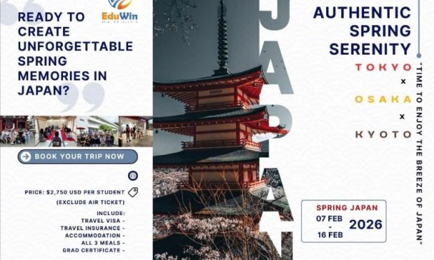 Du học trải nghiệm Tết tại Nhật Bản 2026