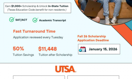 DU HỌC MỸ – CƠ HỘI NHẬN IN-STATE TUITION TẠI TRƯỜNG UTSA