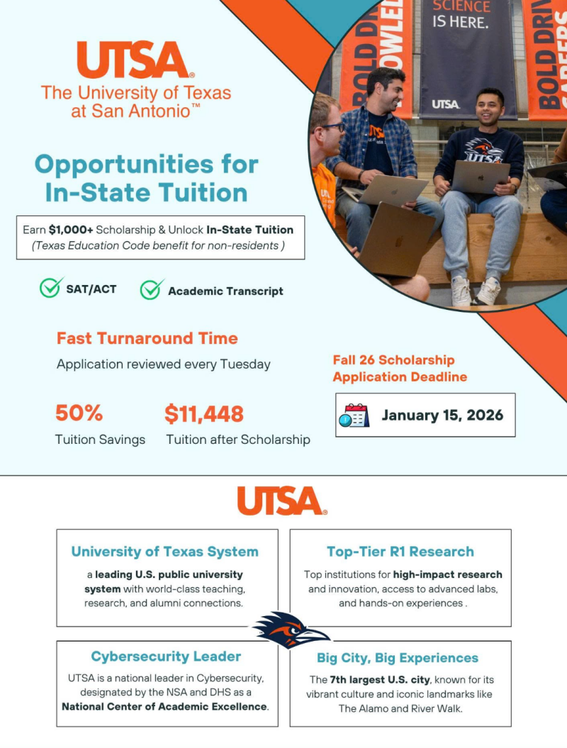 UTSA – University of Texas at San Antonio