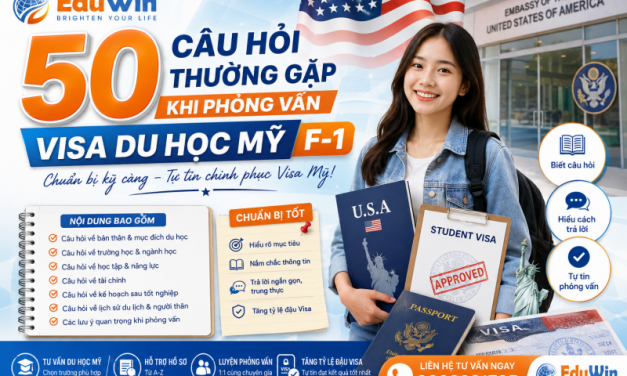 50 Câu Hỏi Phỏng Vấn Visa Du Học Mỹ F-1 & Cách Trả Lời 2026
