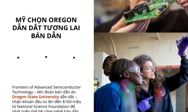 KHI MỸ MUỐN DẪN ĐẦU VỊ THẾ CHIP BÁN DẪN – OREGON ĐƯỢC CHỌN ĐỂ DẪN DẮT